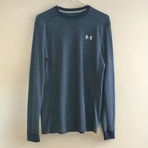 MEN'S UNDER ARMOUR COLD GEAR LONG SLEEVE WAFFLE CREW